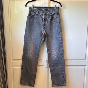 Levi’s 501 jeans faded black 25 x 30